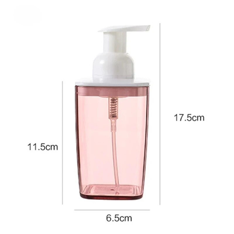 Prozirne boce s pumpicom od pjene Kupaonica Sredstvo za čišćenje lica Dezinfekcijsko sredstvo za ruke Bočice sapuna Press Type Mousse dozator šampona 420 ml