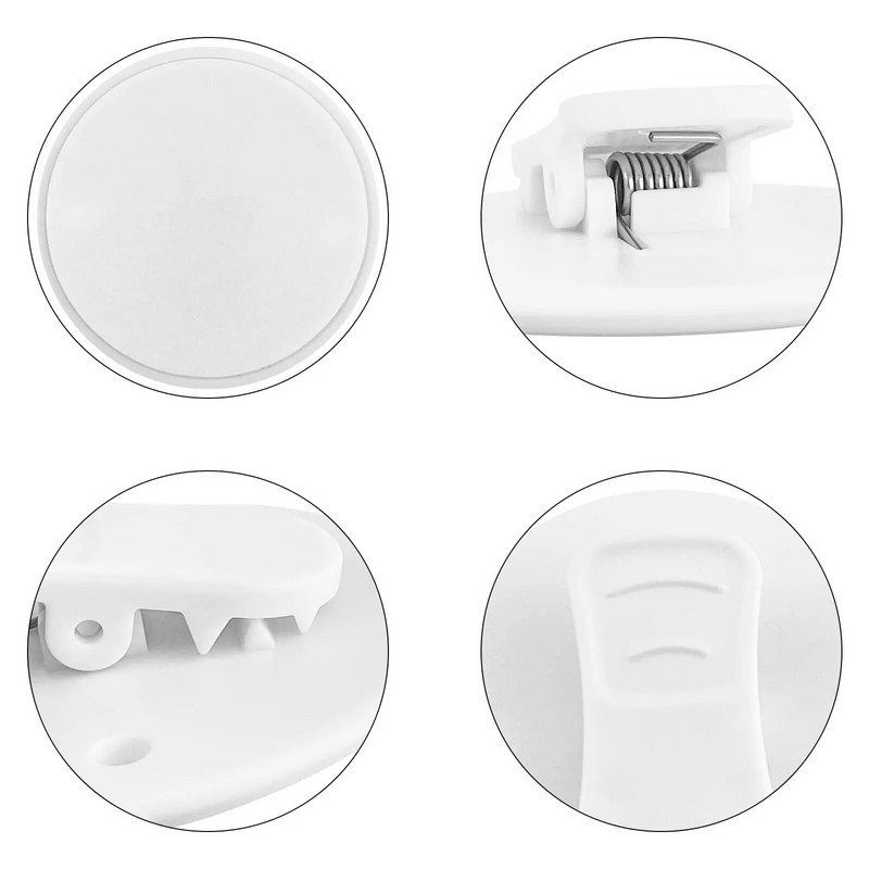 4/2 vnt. Dušo užuolaidų segtukai Lipnios užuolaidos dušo vėjui atsparios purslų apsaugos vielos laikiklis dušo pakabinimui kemperio vonios kambariui