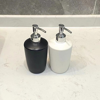 Пластмасови дозатори за течен сапун за баня 340 мл Аксесоари за баня Дезинфектант за ръце Душ гел Бутилка за шампоан