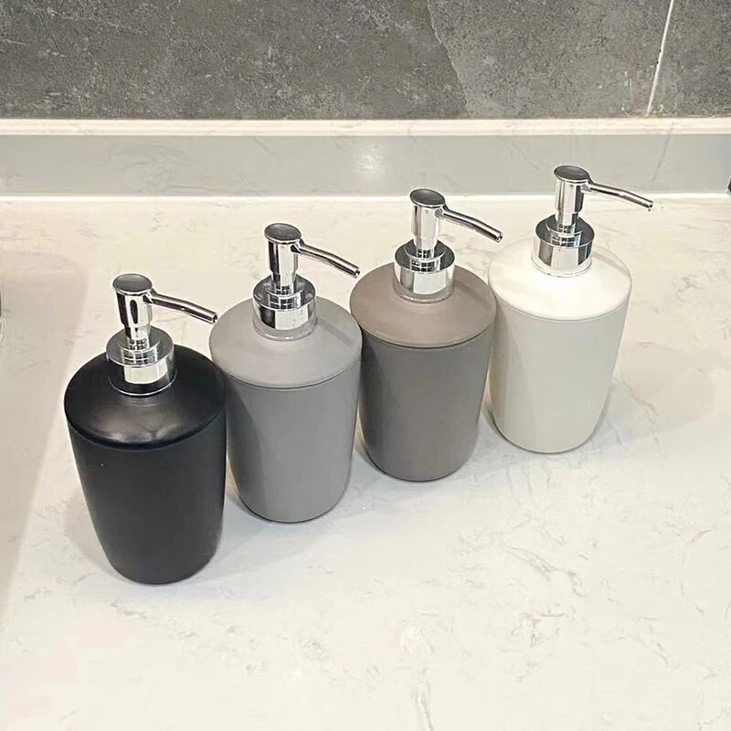 Plastični kupaonski dozatori tekućeg sapuna 340 ml Kupaonski pribor Dezinficijens za ruke Gel za tuširanje Bočica šampona