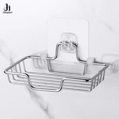 Nerūdijančio plieno sienoje montuojamas muilo laikiklis Vonios kempinė indas Dušo laikymo lentyna Namų laikiklio priedai