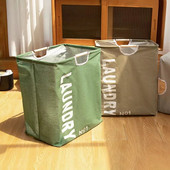 Sklopiva košara za rublje Pamučna korpa za prljavu odjeću Igračke Organizator za pohranu sitnica Vodootporna uska kanta Košare za pohranu Torbica