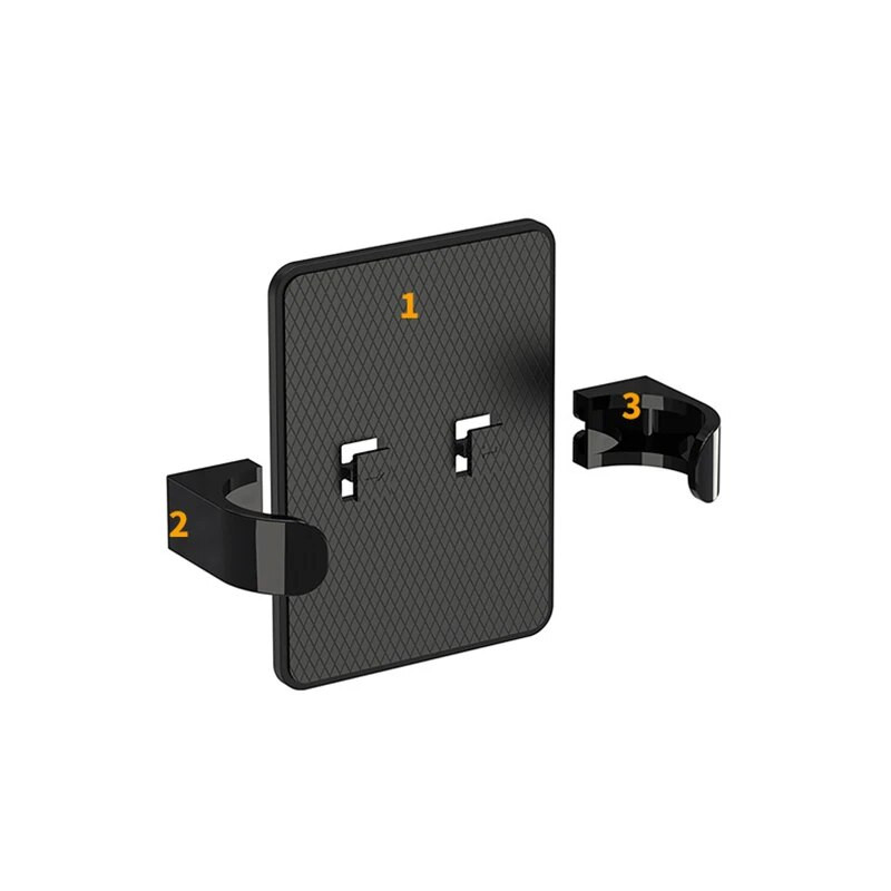 Sieninis plaukų džiovintuvo laikiklis Vonios sieninis laikiklis laikiklis Namų plaukų šepečių laikiklis Plaukų džiovintuvo stovas