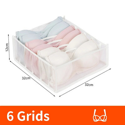 24 Tinklinės neaustinės kojinės kelnaitės Apatinių drabužių laikymo dėžutė Sulankstomos diržo raiščiai Organizatoriai Dėžė Spintos Spintelių Skirstytuvai
