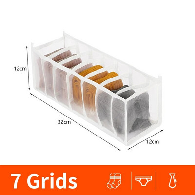 24 Tinklinės neaustinės kojinės kelnaitės Apatinių drabužių laikymo dėžutė Sulankstomos diržo raiščiai Organizatoriai Dėžė Spintos Spintelių Skirstytuvai