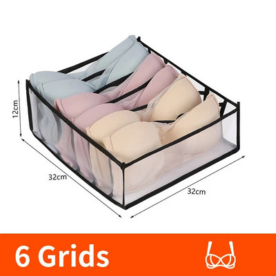 24 Tinklinės neaustinės kojinės kelnaitės Apatinių drabužių laikymo dėžutė Sulankstomos diržo raiščiai Organizatoriai Dėžė Spintos Spintelių Skirstytuvai