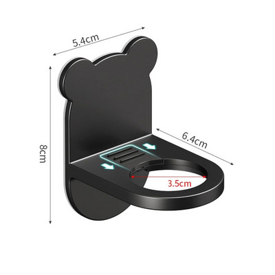 Universaalne dušigeeli pudeliriiuli reguleeritav šampoonipudelihoidja käsiseebi dosaator konksuga seinale kinnitatav tasuta mulgustamine