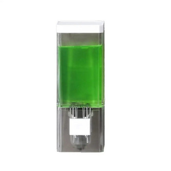[ ГОТОВ НАЛИЧЕН ] 250 ml ръчен дозатор за сапун, прозрачен стенен дезинфектант за баня, шампоан, контейнер за душ гел, бутилка