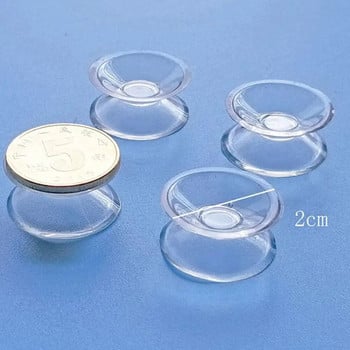 Νέα βεντούζα 5 /10 τμχ 20mm 30mm 35mm 50mm πλάτος διπλής όψης - Sucker Pads for Glass Plastic
