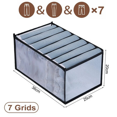 Džinsai Drabužių Organizacija Sandėliavimo dėžė Spintos Organizatorius Apatiniams Kojinėms Kelnės Organizatorius Spintelė Apatinių drabužių laikymo organizatorius
