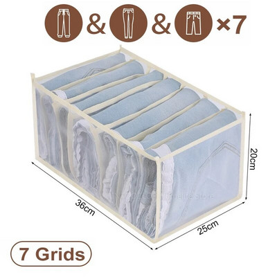 Džinsai Drabužių Organizacija Sandėliavimo dėžė Spintos Organizatorius Apatiniams Kojinėms Kelnės Organizatorius Spintelė Apatinių drabužių laikymo organizatorius