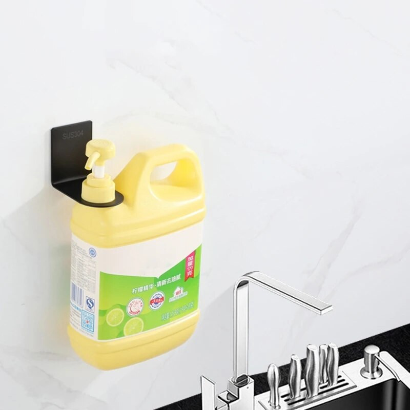Stalak za vakuumske čaše od nehrđajućeg čelika s rupama 27/33 mm Gel za tuširanje Boca s tekućim sapunom Držač za zidni nosač Kuhinjska kupaonska polica Organizator