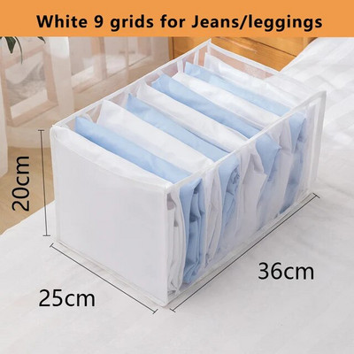 Spintos Tvarkykla Džinsų Organizacija Dėžutė Drabužių Organizavimo Sistema Stalčių Organizatoriai Spintelės Kelnės Sandėliavimo Organizatorius