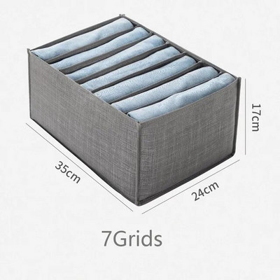 Spintos Tvarkykla Džinsų Organizacija Dėžutė Drabužių Organizavimo Sistema Stalčių Organizatoriai Spintelės Kelnės Sandėliavimo Organizatorius