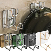 Roostevabast terasest kraanikauss Hoiukonksud käterätikuivatid riideid hoidik Vannituba köök kraanikauss Seinale riputus isekleepuv hammas