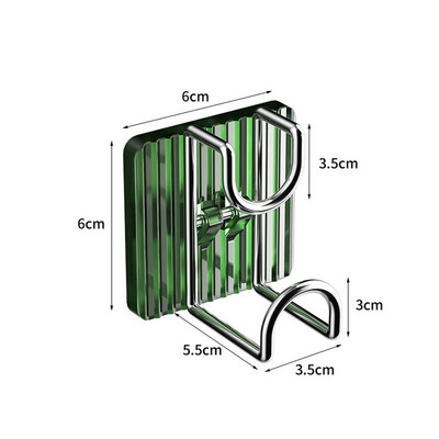Roostevabast terasest kraanikauss Hoiukonksud käterätikuivatid riideid hoidik Vannituba köök kraanikauss Seinale riputus isekleepuv hammas
