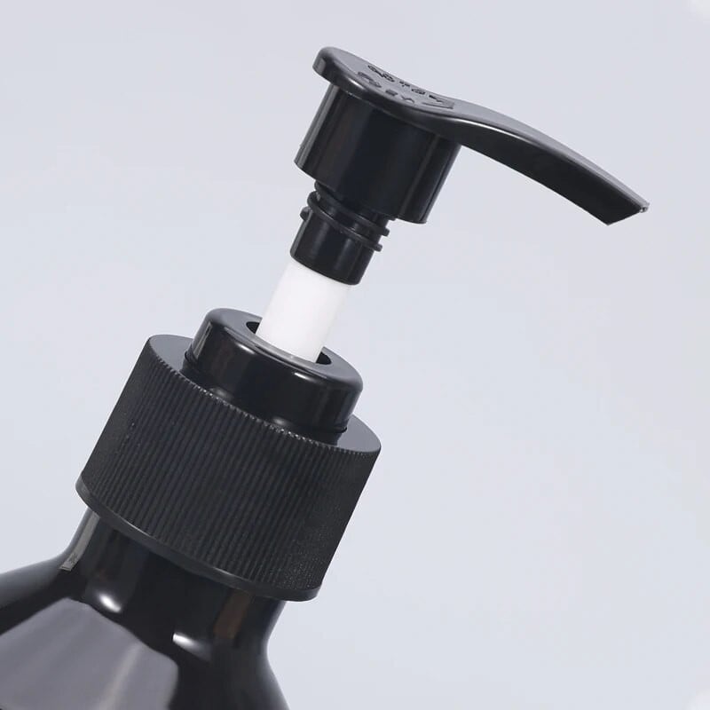 1 KOM. Prazna smeđa plastična boca s pumpicom za doziranje Šampon Sapun Losion Posuda za pohranu 100 ml 200 ml 300 ml 400 ml 500 ml
