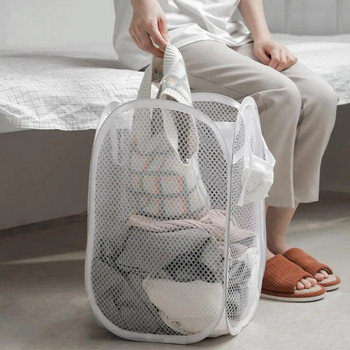 Сгъваема кошница за съхранение на дрехи Сгъваема торбичка за мръсни дрехи Моещ се магазин Джоб за мръсни дрехи Домашна чанта за пране
