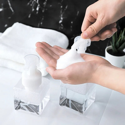 250/450 ml PP Spumă Sticlă Pompă Recipient Reîncărcabil Gol Cosmetic Demachiant Săpun Sampon Sticle Spumante Sticle Machiaj Călătorie