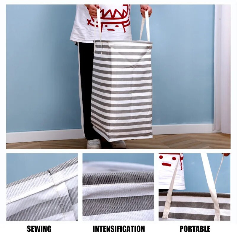 Sklopiva košara za pohranu rublja velikog kapaciteta Oxford košara za prljavu odjeću s ručkom Košara za organiziranje odjeće za kupaonicu