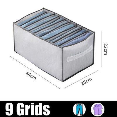 Nova garderoba Organizator za odlaganje odjeće Hlače Traperice Kutija za pohranu Ormarić Organizator za donje rublje Grudnjak Čarape Kravate Organizator za majice