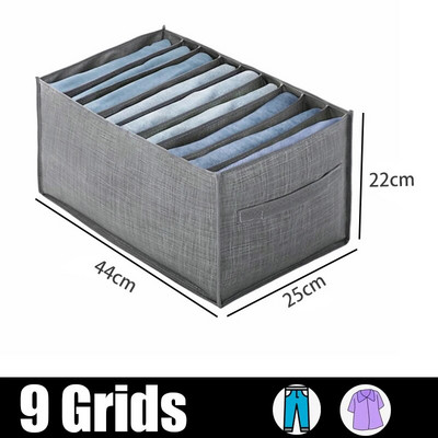 Nova garderoba Organizator za odlaganje odjeće Hlače Traperice Kutija za pohranu Ormarić Organizator za donje rublje Grudnjak Čarape Kravate Organizator za majice