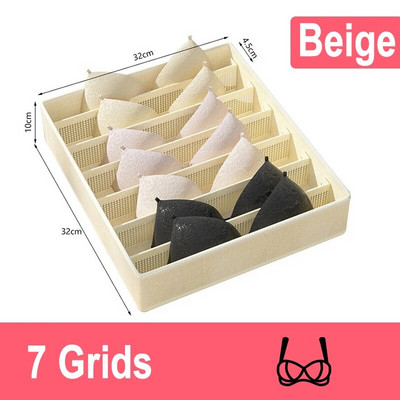 Lenjerie de corp Sutien șosete Cutie de depozitare Cutie de organizare pentru haine Dulap cu sertar Organizator de lenjerie de corp Cutie de organizare pentru garderoba