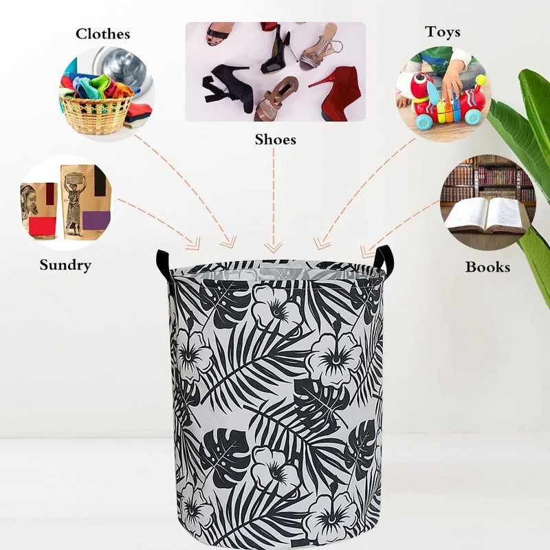 Skalbinių tvarkyklės krepšelis vandeniui atsparus drobė didelės talpos skalbinių kliūtis nešvarių drabužių laikymo krepšelis žaislas namų saugojimo dėžė