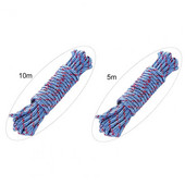 Nodilumizturīgs vienkrāsains apģērbs, veļa, drēbju līnija neilona aukla pārgājieniem