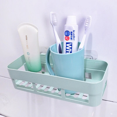 Kupaonski stalak za pohranu WC pulta Kozmetika Odvodni stalci Zidna pohrana Držač sapuna za umivaonik Stolni organizator