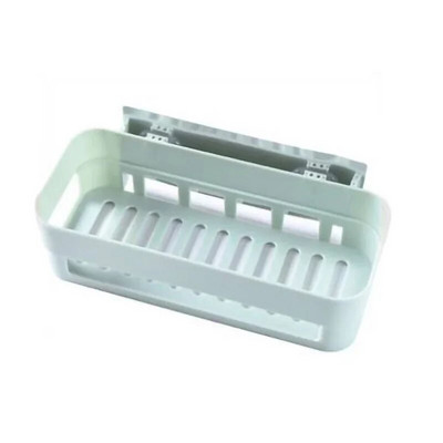 Seinale kinnitatav vannitoariiul Vastupidav iminapp Nurga äravooluriiul Nõude käsn Hoiuriiuli hoidik Köögikorraldajale