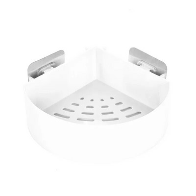 Seinale kinnitatav vannitoariiul Vastupidav iminapp Nurga äravooluriiul Nõude käsn Hoiuriiuli hoidik Köögikorraldajale