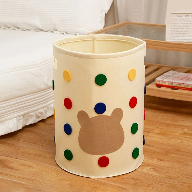 Košara za rublje od filca iz crtanih filmova Višenamjenske košare za rublje Kućna košara za pohranu prljave odjeće Organizator kante za pohranu dječjih igračaka