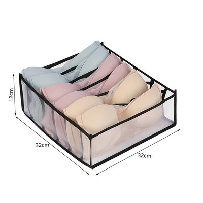 Apatinių drabužių tvarkyklės Drabužių spintos Dėžė Spinta Kambarių Organizatoriai Sulankstomas stalčius Namų tvarkymas ir liemenėlių laikymas Miegamojo lentyna