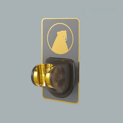 Suport pentru cap de duș, adeziv puternic, 90°, ABS, montat pe gel, accesorii reglabile pentru baie Suport pentru suport