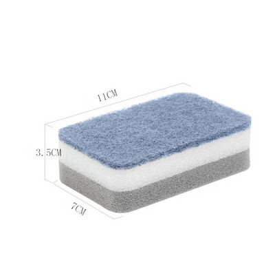 Εγχειρίδιο αντλίας διανομέα σαπουνιού Press Cleaning Liquid Dispenser Container Soap Organizer with Sponge Kitchen Tool Bthroom Supplies