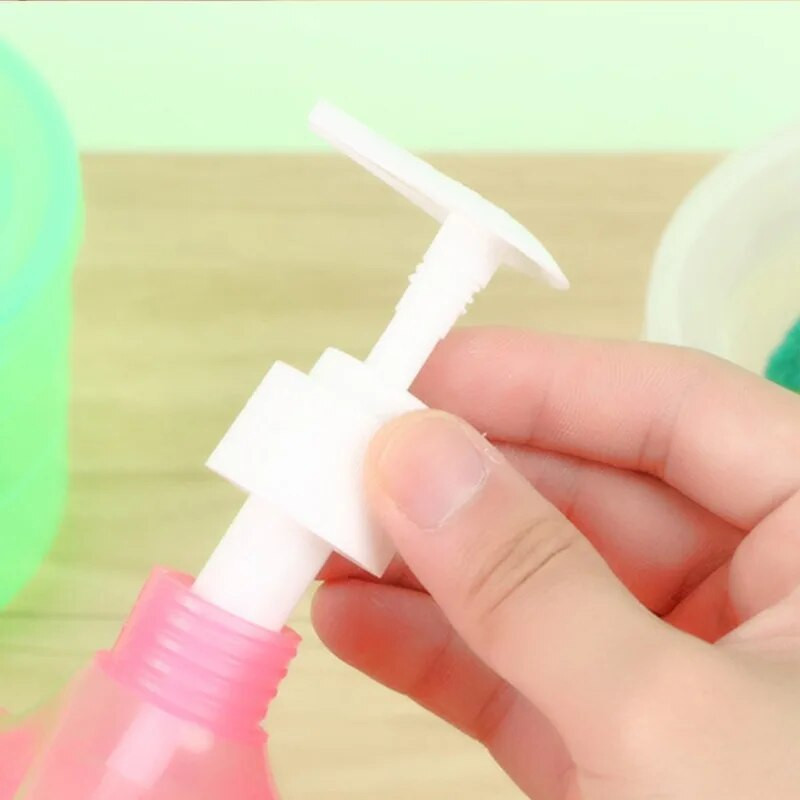 Εγχειρίδιο αντλίας διανομέα σαπουνιού Press Cleaning Liquid Dispenser Container Soap Organizer with Sponge Kitchen Tool Bthroom Supplies