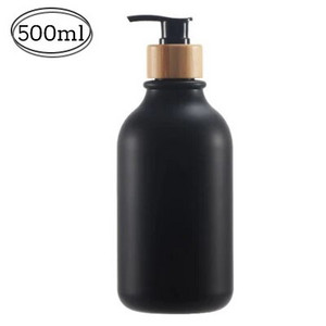 Dozator de șampon de 500 ml pentru dozator de săpun de duș, șampon, gel de duș, sticle de balsam, etichete rezistente la apă, flacon de depozitare pentru loțiune