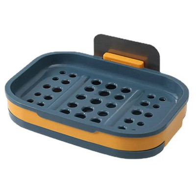 Držač sapuna za kupaonicu Zidni nosač Zidni nosač za pražnjenje sapuna Sapun za kupaonske pločice Posuda za sapun Samoljepljiva kupaonica