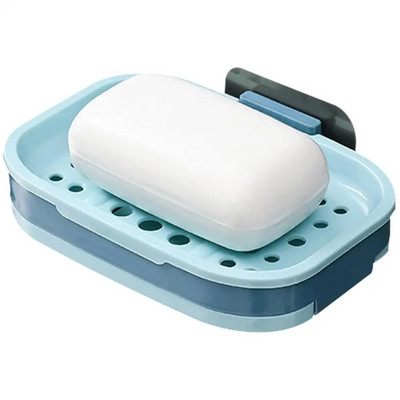 Držač sapuna za kupaonicu Zidni nosač Zidni nosač za pražnjenje sapuna Sapun za kupaonske pločice Posuda za sapun Samoljepljiva kupaonica