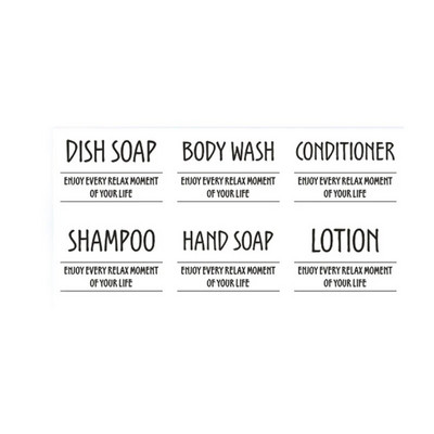 Dozator reîncărcat pentru duș Dozatoare de șampon de 500 ml Balsam pentru spălat corporal Recipiente pentru loțiune Sticla reîncărcabilă pentru depozitare acasă