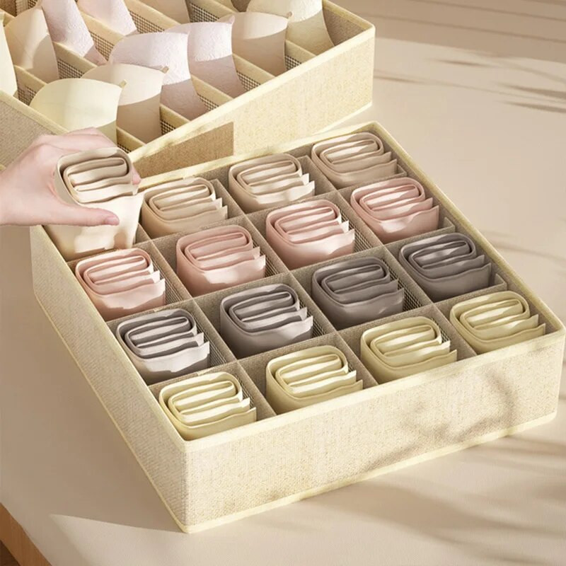 Kutija za čarape Kutija za donje rublje Gaćice Grudnjak za kućanstvo Organizator kutija za pohranu