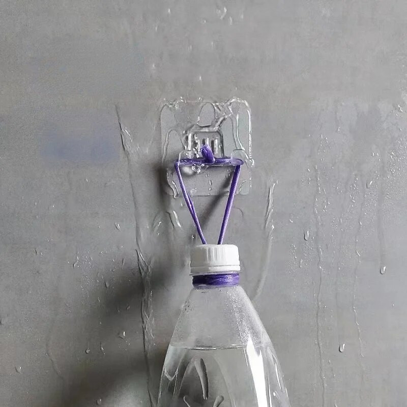 1/4 vnt Lipnus skutimosi skustuvo laikiklis Vyriškas skutimosi priemonės laikymo lentynos Sieniniai kabliukai Vonios tvarkyklės dušo laikiklio priedas