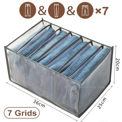 Spinta Drabužių Organizatorius Kelnės Džinsai Dėžutė Spintelės Stalčiai Organizatorius Kojinės Apatiniai Tvarkyklės Spintos Sandėliavimo Organizatorius