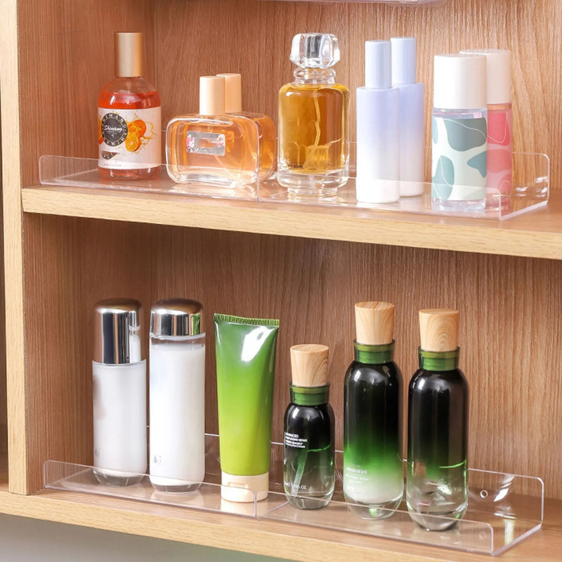 Akrilni zidni stalak Polica Zidna viseća ploča Free Punch Kupaonica WC Kuhinja Stalak za pohranu Jaka naljepnica za kupaonsku kuhinju