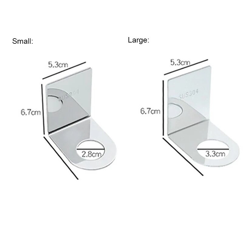 Zidni držač sapuna za gel za tuširanje od nehrđajućeg čelika, držač za bocu, samoljepljivi kupaonski organizator