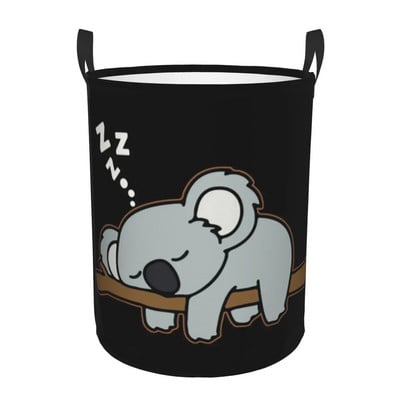 Kawaii pripijena košara za rublje Koala Bear, sklopiva velika posuda za pohranu odjeće, košara za bebe