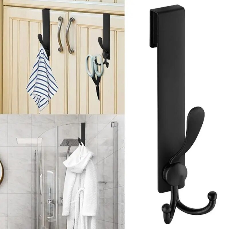 Dušo stiklo durelių kabliukai nerūdijančio plieno stiklo durų kabliukai vonios kambariui ir dušo rankšluosčių kabliukai Sunkios apkrovos stovo kabliukai vonios kambariui