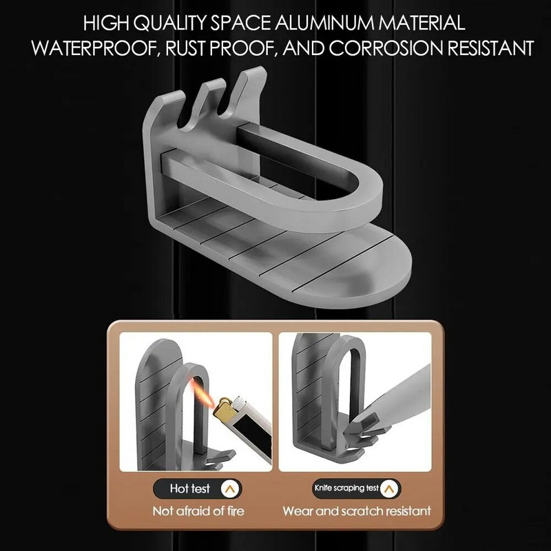 2 vnt Aliuminio lipnus pagrindas be gręžimo Vonios dantų šepetėlio lentyna Dantų šepetėlio laikiklis Lipni atraminė sieninė lentyna