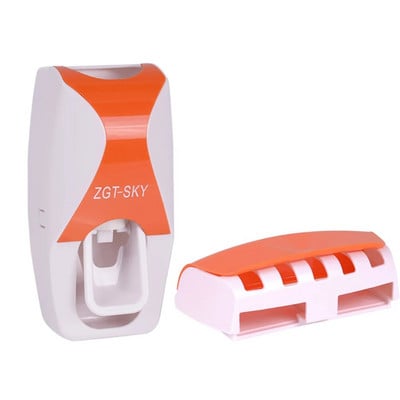 Automatski dozator paste za zube Plastični Lazy 5 Držač četkice za zube Cjedilo Police za kupaonicu Pribor za kupanje